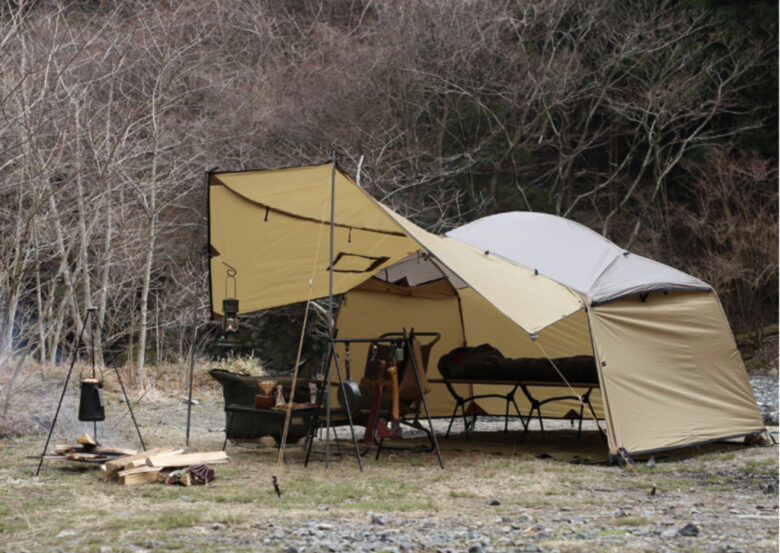 DUCKNOTのハンティングドーム2Pでソロキャンプが楽しくなる？！ドーム