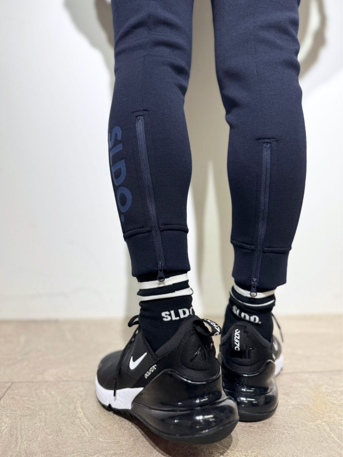 ライト ダブルニット リブパンツ/DARK NAVY (UNISEX) – SLDO.