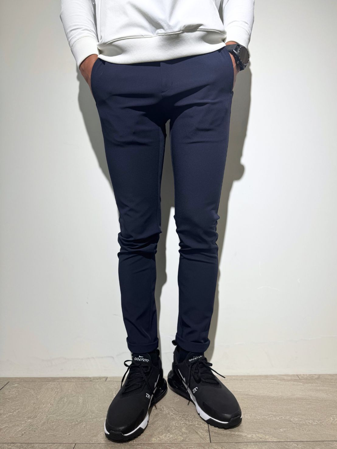 SLDO. 4WAY STRETCH パンツ/DARK NAVY