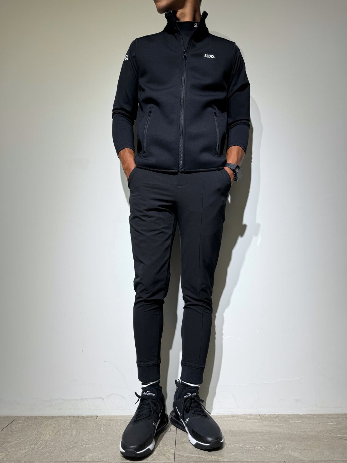 SLDO GOLF NEW STDダブルクロスストレッチリブパンツ NEW STDダブル