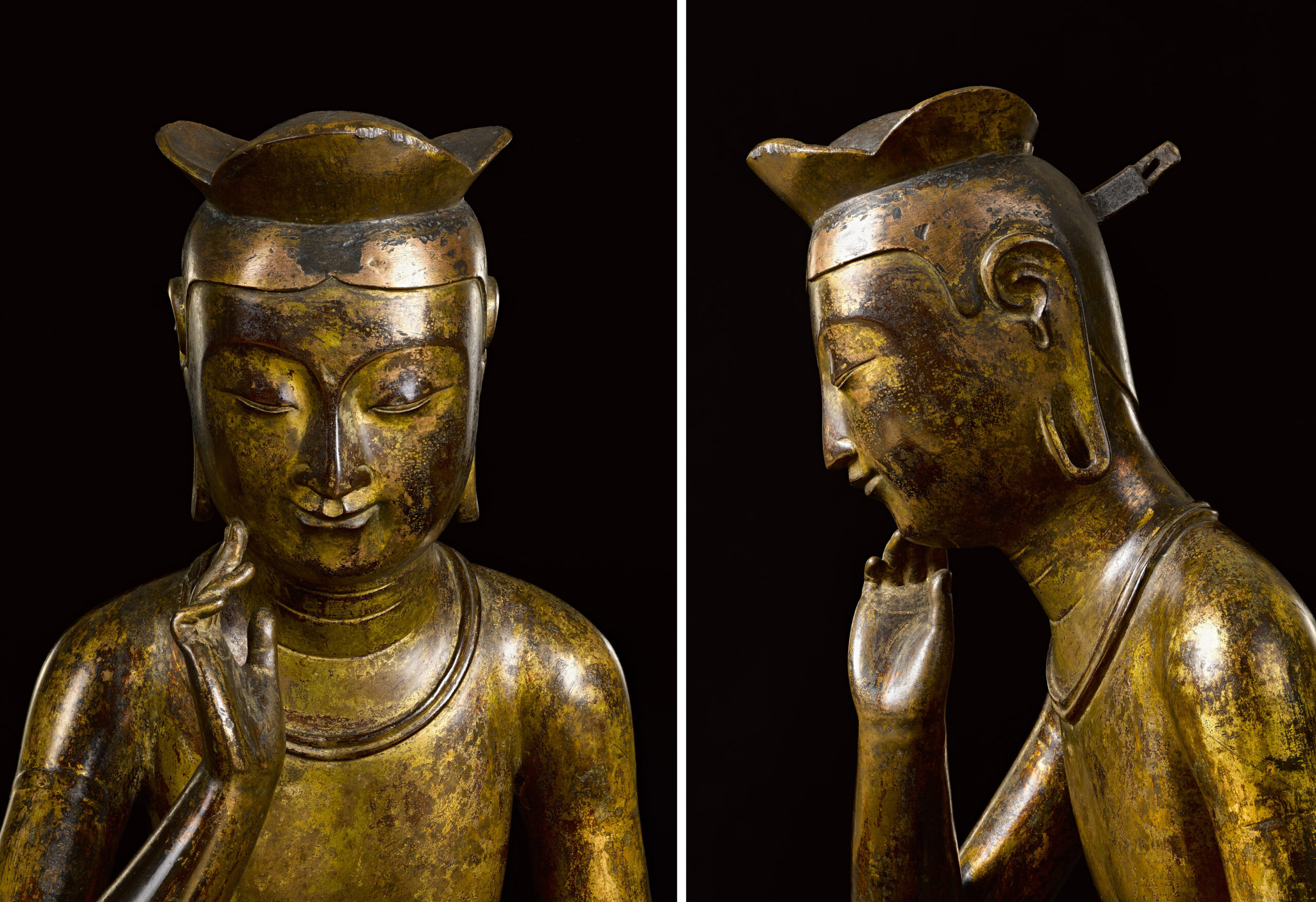 Smarthistory – Gilt-bronze pensive bodhisattva (National Treasure 83)