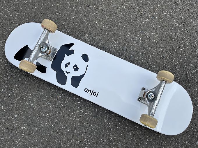 enjoiのスケートボードデッキをレビュー!可愛いデザインだけど使い