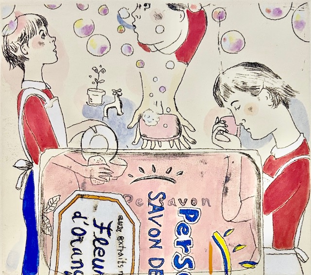 湘南西脇画廊 - 展示案内 - 山本容子銅版画展（終了しました）