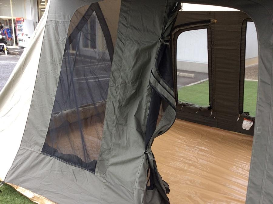 愛知】 コディアック キャンバス 8人用 グランドシート付 ジャンク