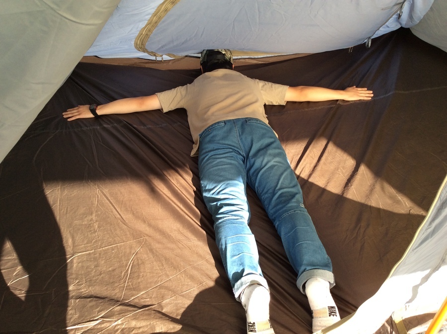 初心者・ファミリー必見‼ロゴスの2ルームTEPEE500張ってみた