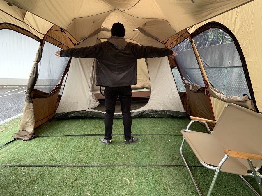 広々快適2ルームテントOGAWA(オガワ)ティエララルゴ設営してみた