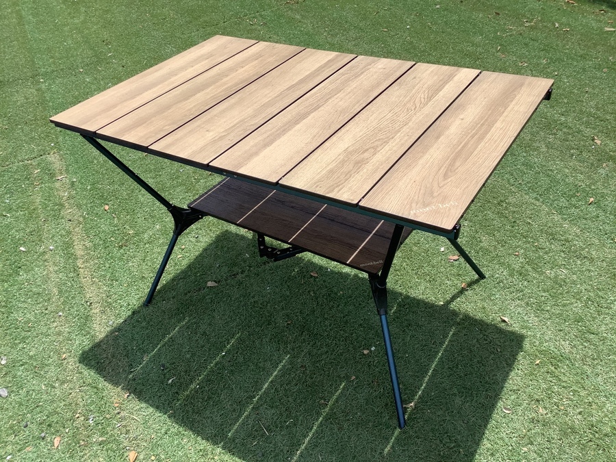 モンベル マルチフォールディングテーブルとボード キャンプ道具】mont