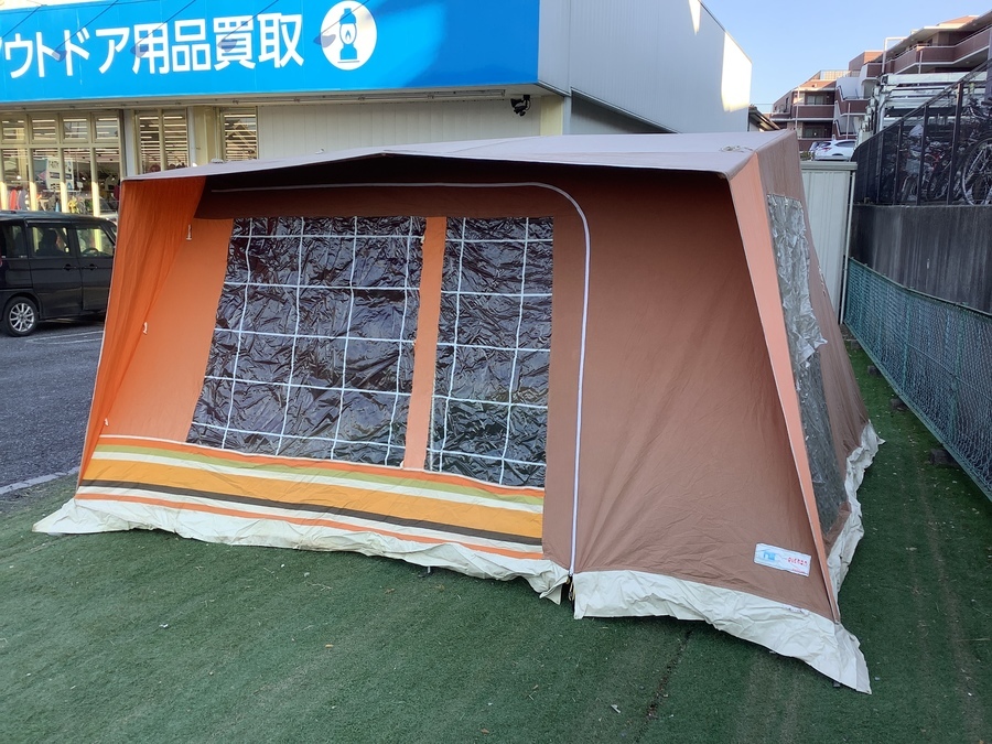 ヴィンテージテントの王様、マルシャルより可愛い茶色ストライプ