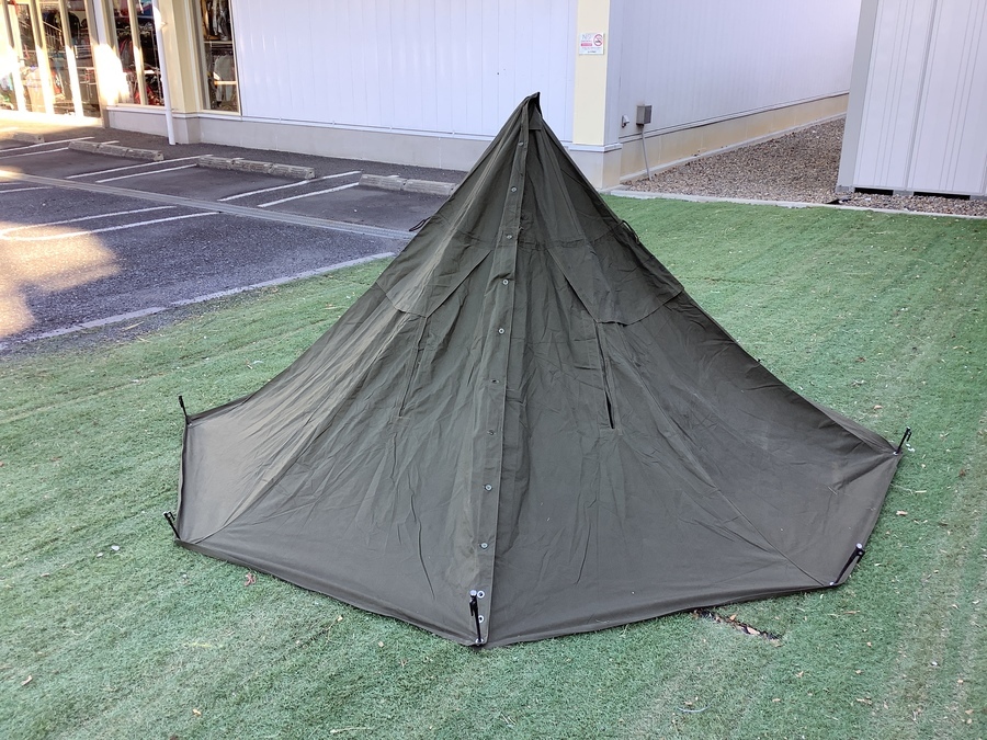 各国の軍幕揃ってます！パップテントやポンチョテント今なら選び放題