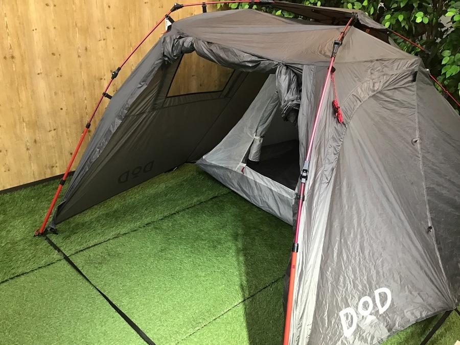 ツーリングキャンパー必見！！DODライダーズバイクインテントご紹介