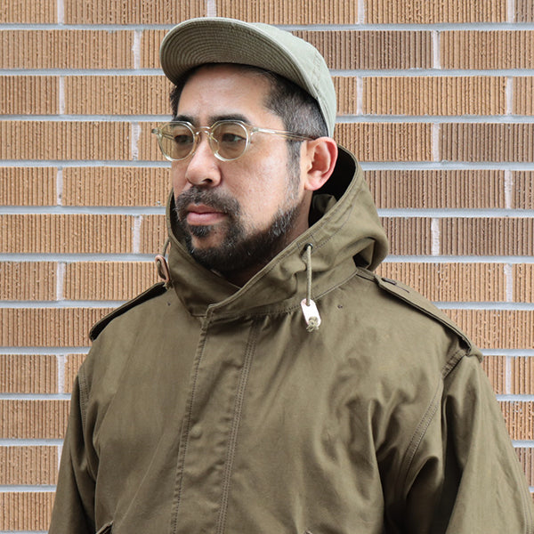 M-1951 PARKA-SHELL / ORIGINAL MILITARY BACK SATIN / OLIVE — SPEEDWAY