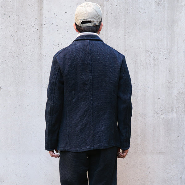 美品 NYC製】ファイヤーマンジャケット バックル ヘビーコットン