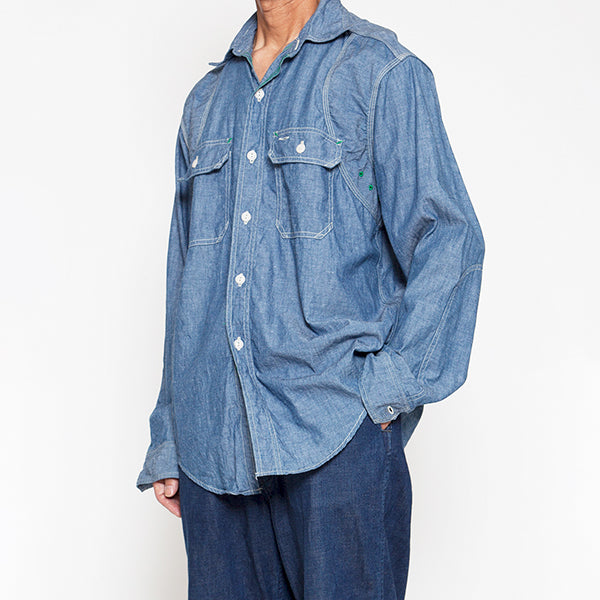 トップス HombreNino CORONA W-YOKE SHIRT W-YOKE SHIRT / COTTON