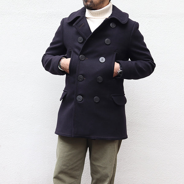 1913 U.S.NAVY OVERCOAT / 1st MODEL / HEAVY WEIGHT WOOL MELTON