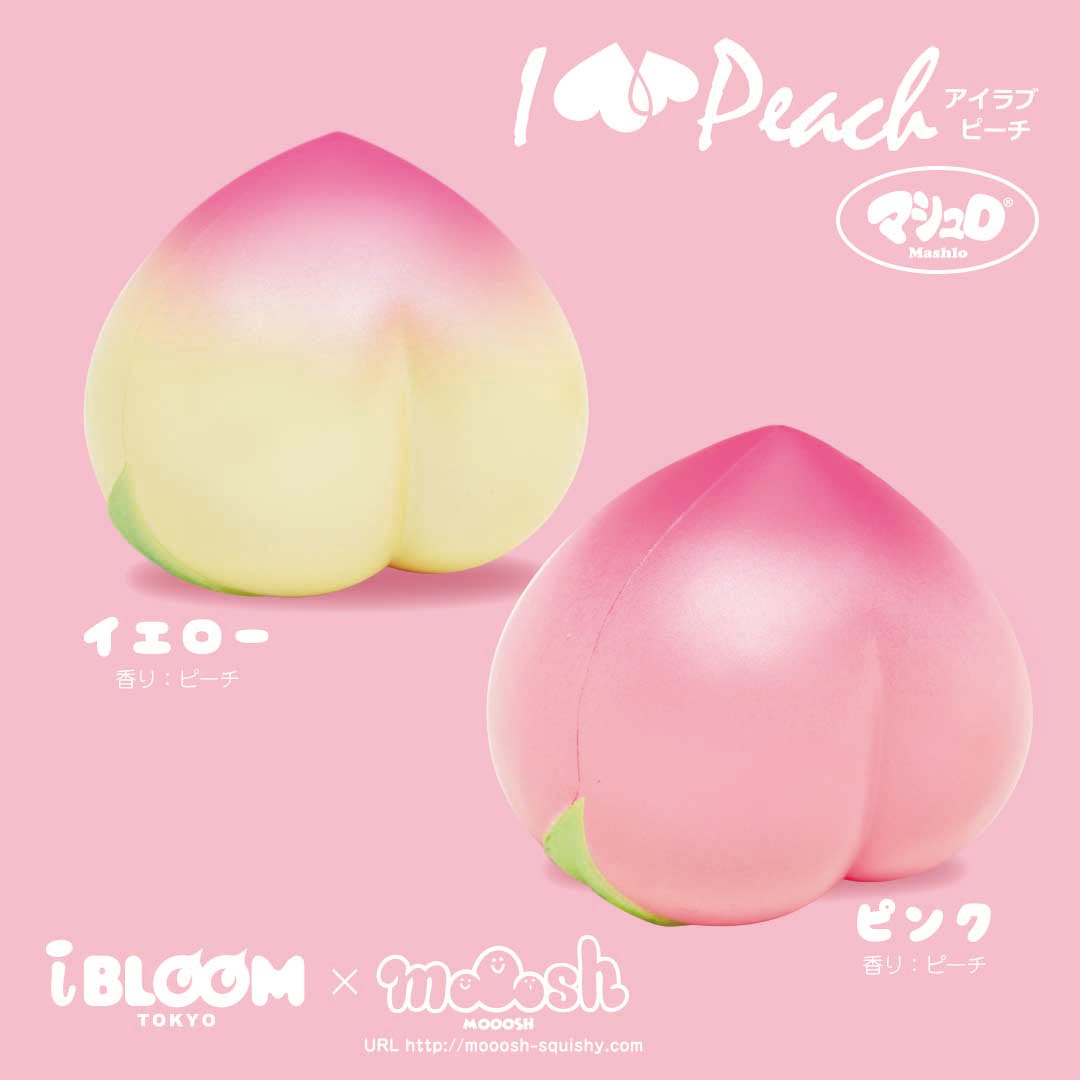 IBloom - New I Love Peach - Squishy Japan