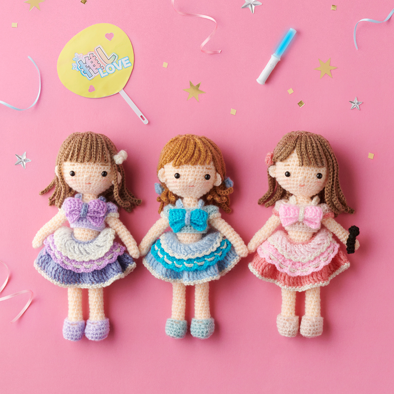 12月26日発売『推しあみ かぎ針編みの着せ替えドール』 - ニュース