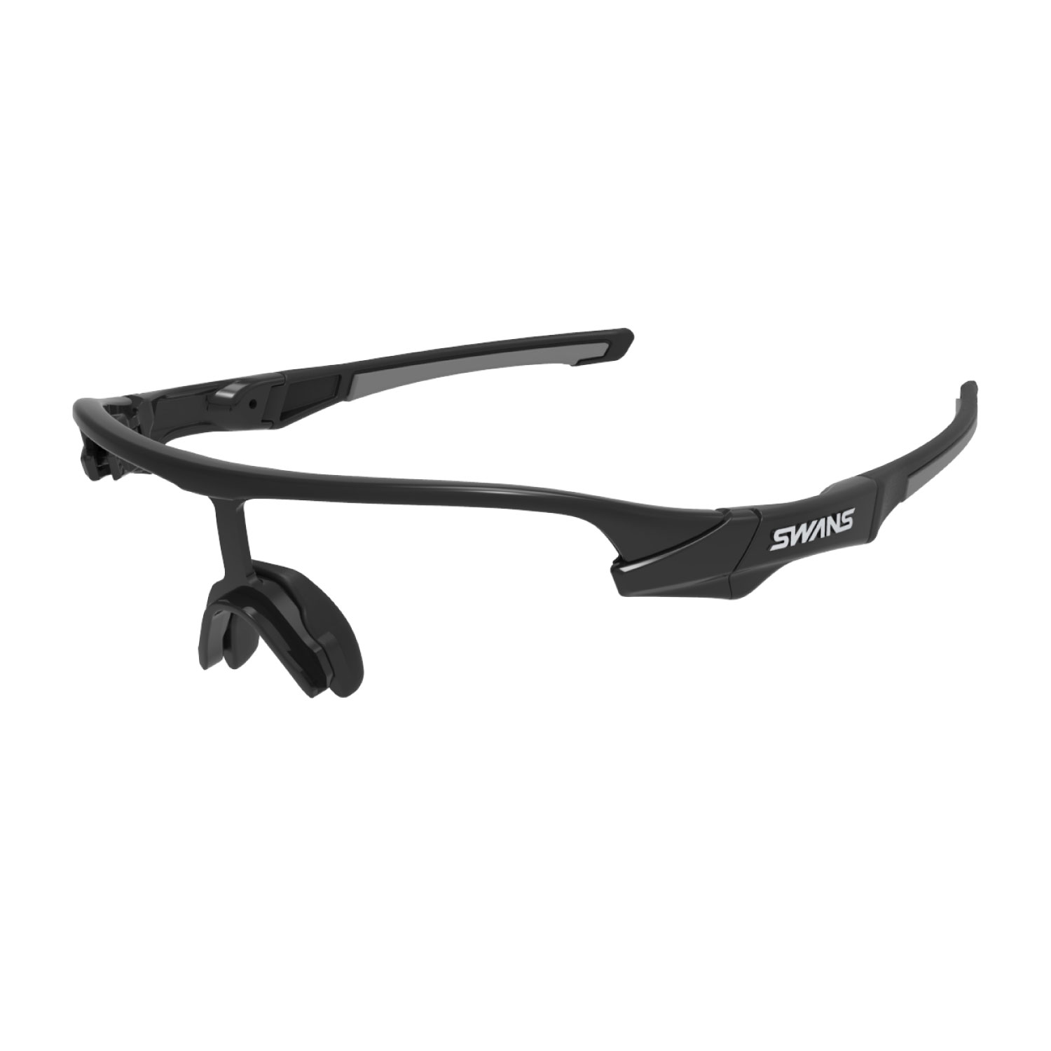 STRIX D.A. サングラスフレーム [F-STX DA BK] | 【公式】SWANS 日本製