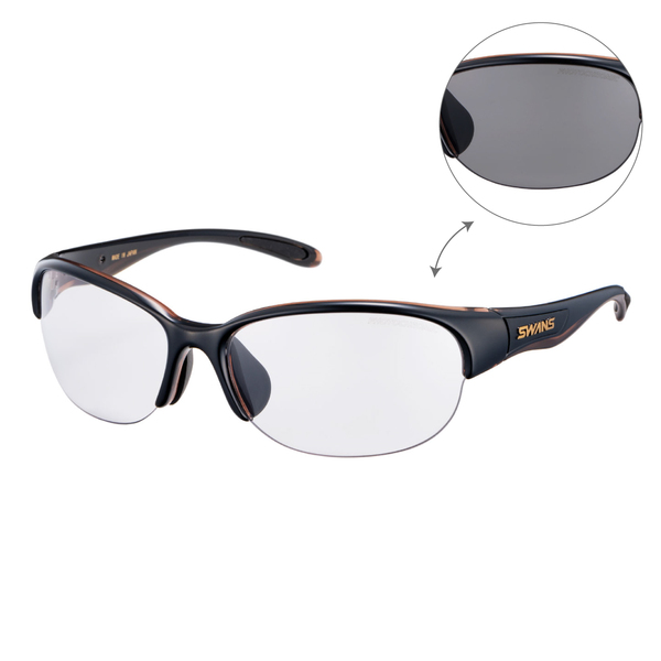 LUNA 調光レンズモデル [LN-0066 BRBK ] | 【公式】SWANS 日本製