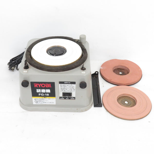 RYOBI KYOCERA 京セラ 100V 180mm 研磨機 刃物研磨機 刃物ガイド固定