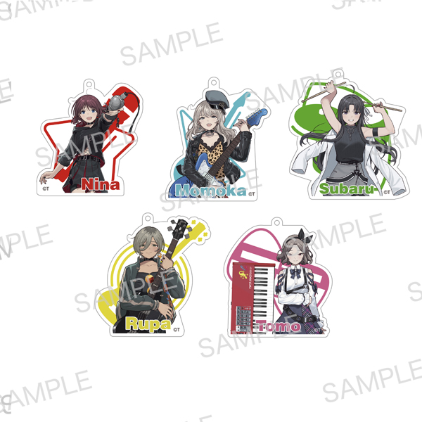 ガールズバンドクライ】5thライブ アクリルキーホルダー(全5種ランダム