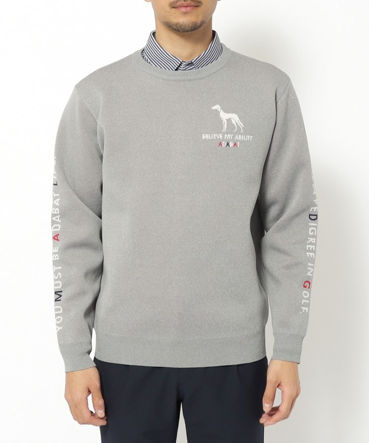 ウォッシャブル素材 サルーキジャカードニット（ニット/セーター