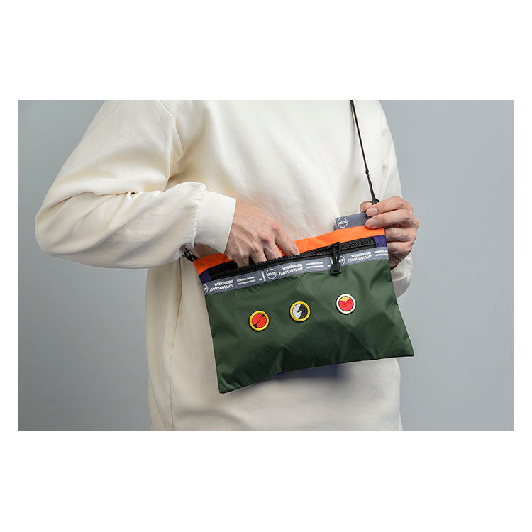 ロックマンエグゼ 2way刺繍ワッペン＜ロックマン ナビマーク