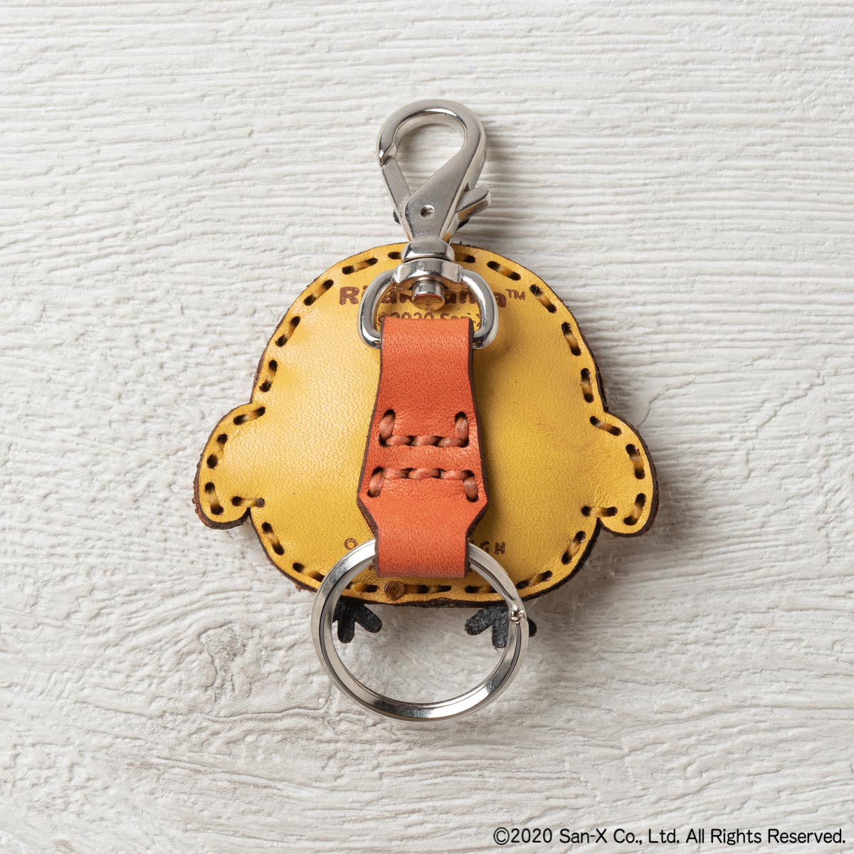 OJAGA DESIGN リラックマ [キイロイトリ] キーホルダー* – ヒキダシストア
