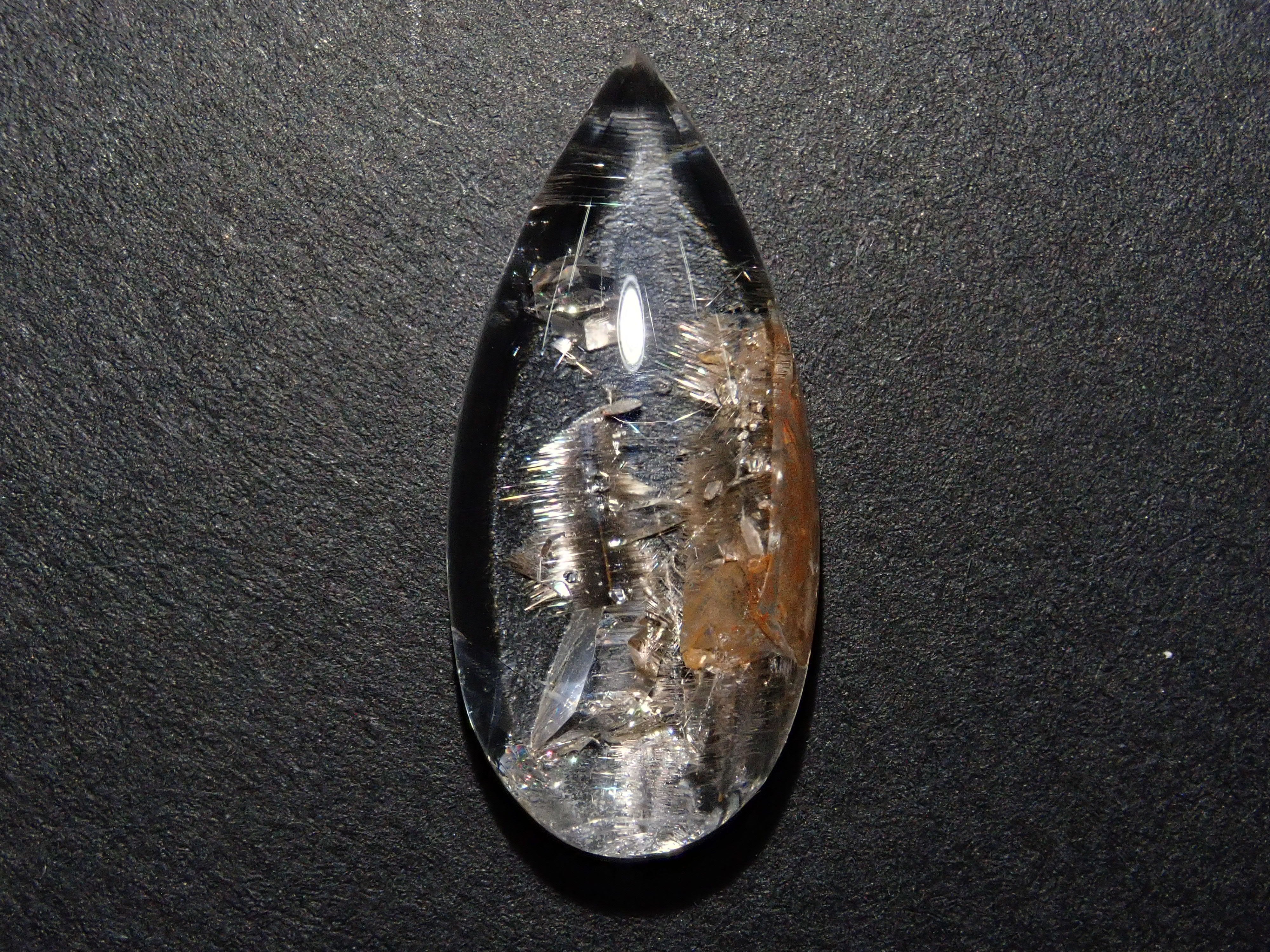 プラチナルチルクォーツ（ブルッカイトインクォーツ）- 通販｜宝石鑑定