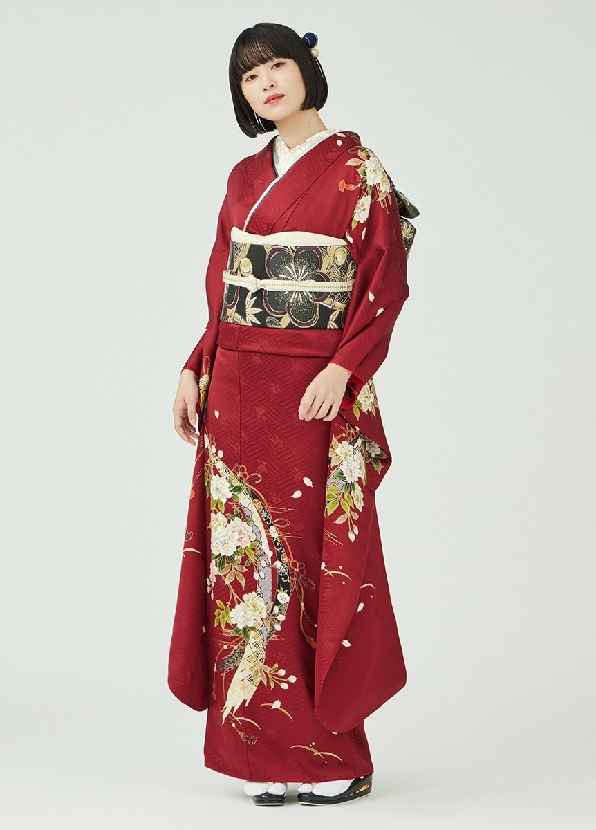 振袖 幸せの空気‐茜色‐（お取り寄せ品） | 振袖 | やまとオンラインストア