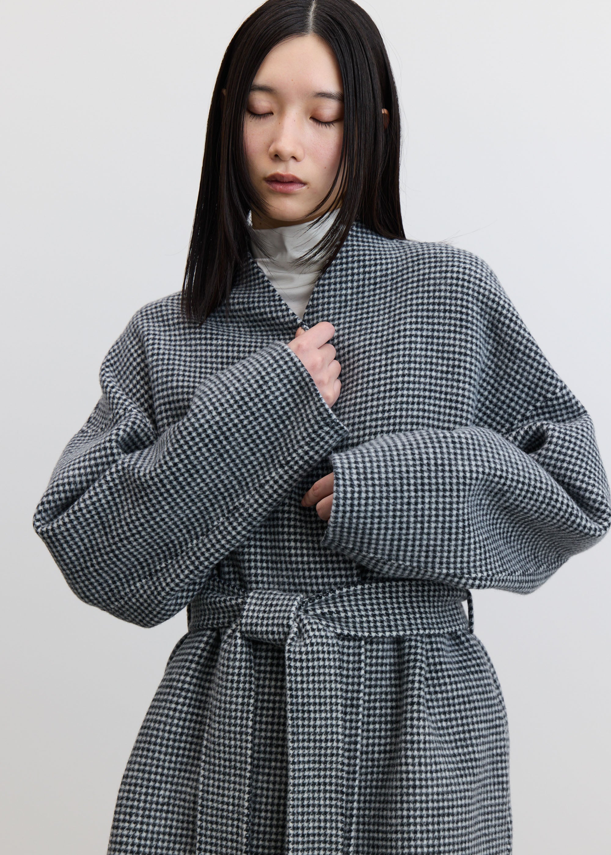 ウールリバーミディコート - SOÉJU online store｜上質な大人の女性の