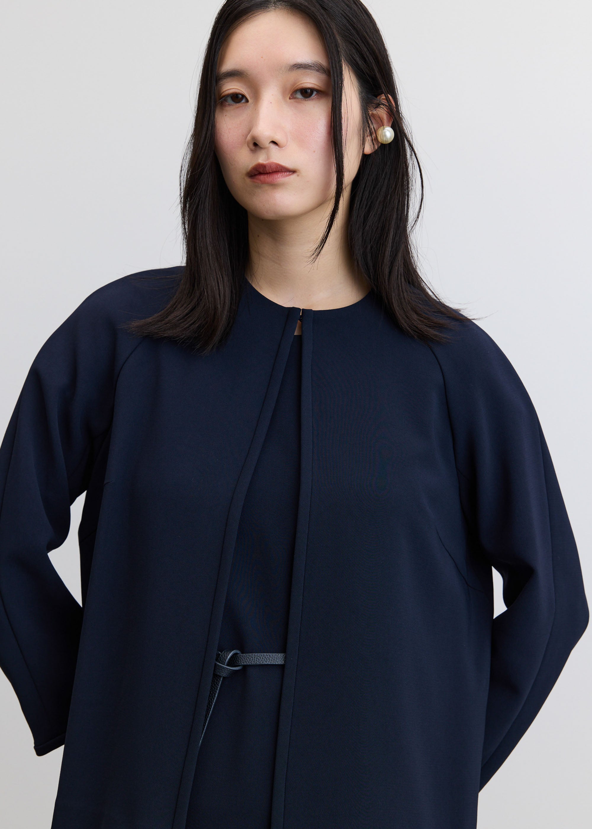 フロントホック8分袖ジャケット - SOÉJU online store｜上質な大人の