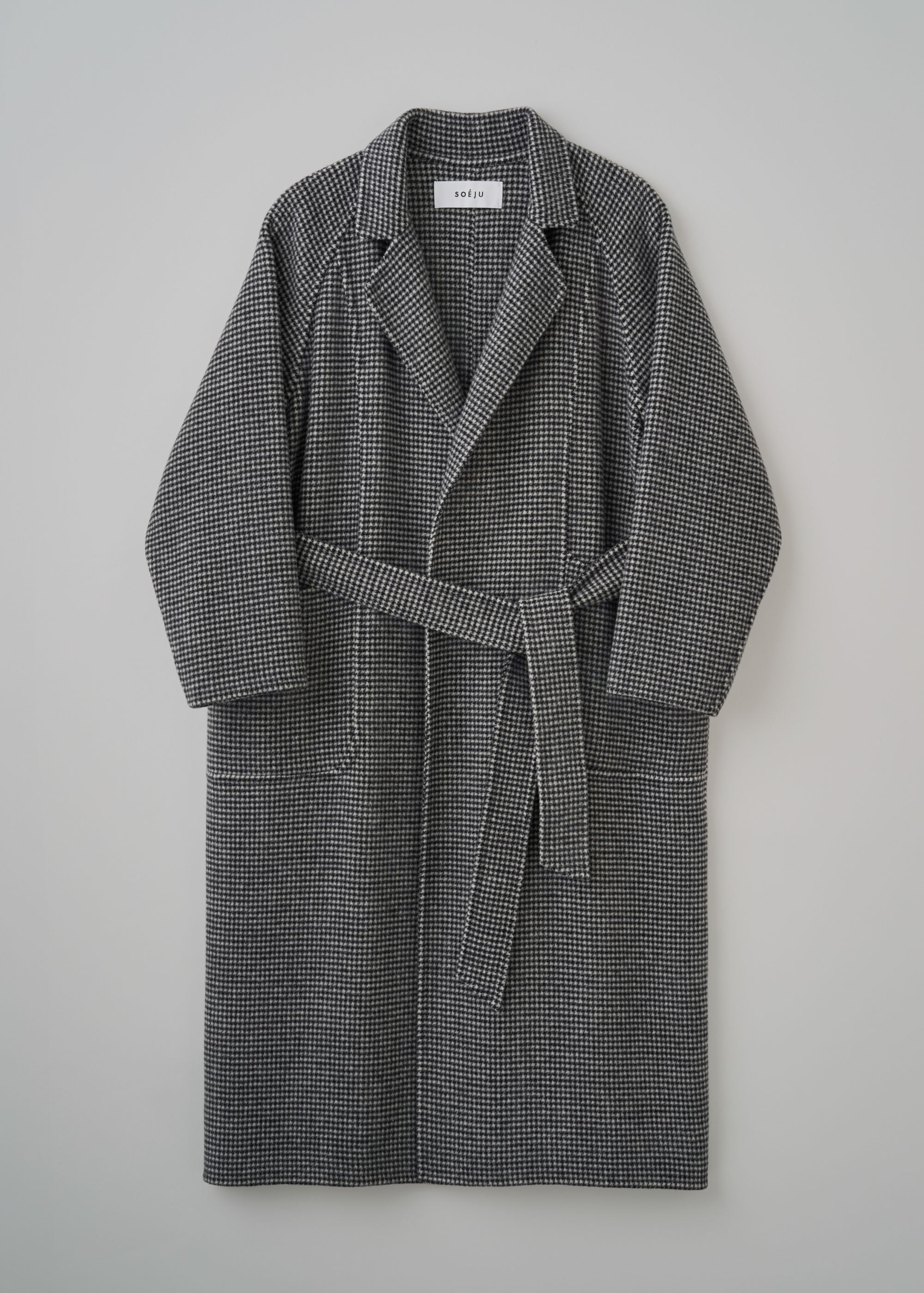 ウールリバーローブコート - SOÉJU online store｜上質な大人の女性の