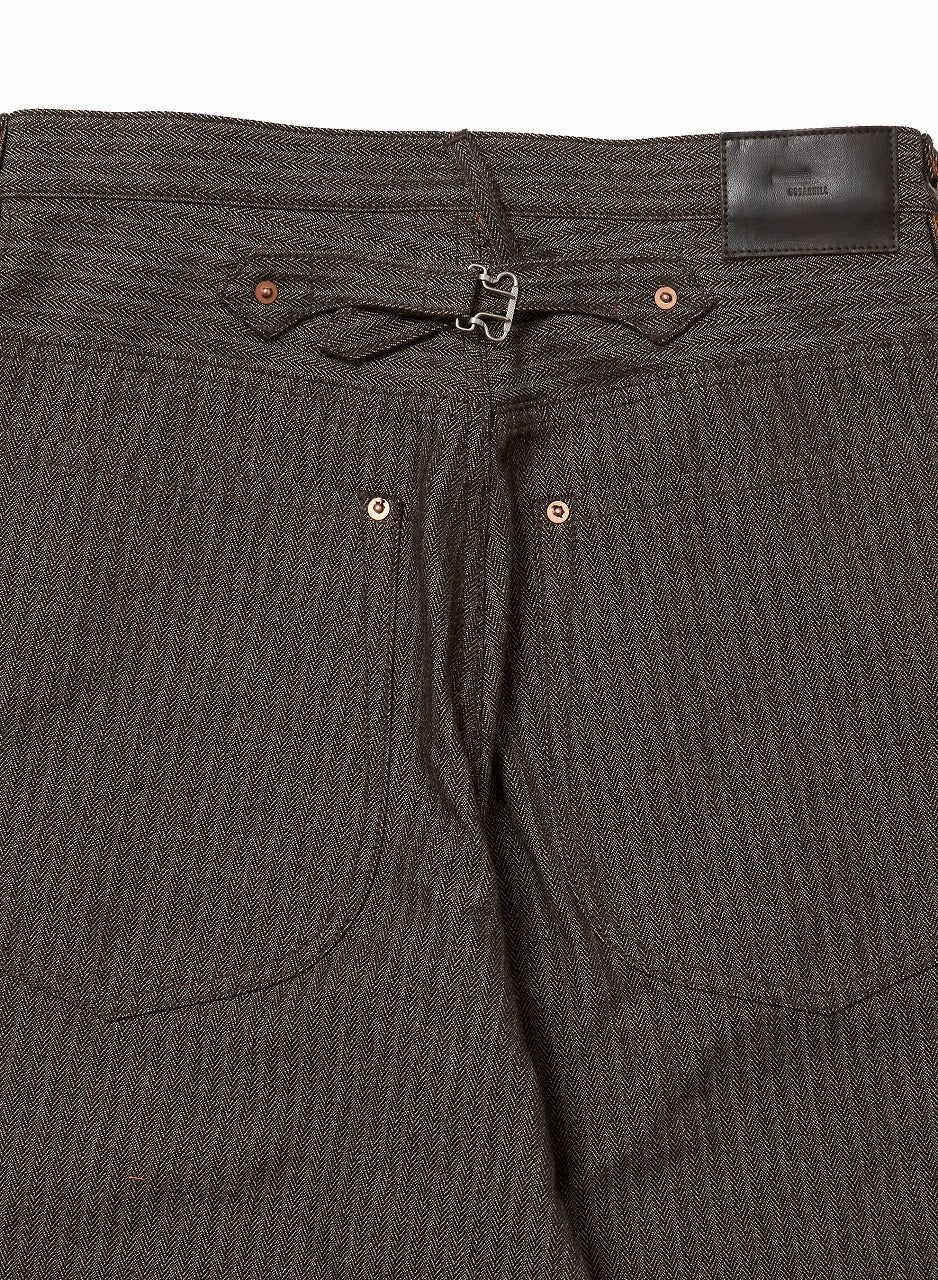 HERRINGBONE CLASSIC DENIM PANTS – SUGARHILL TOKYO