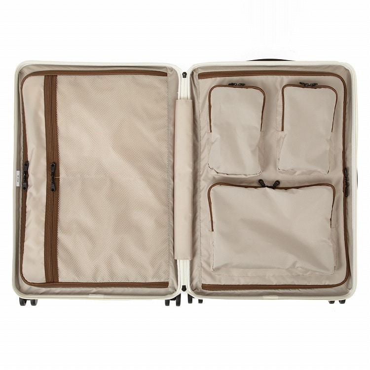 WEB限定】ACE ベベル 63L スーツケース ドリンクホルダー フック付き