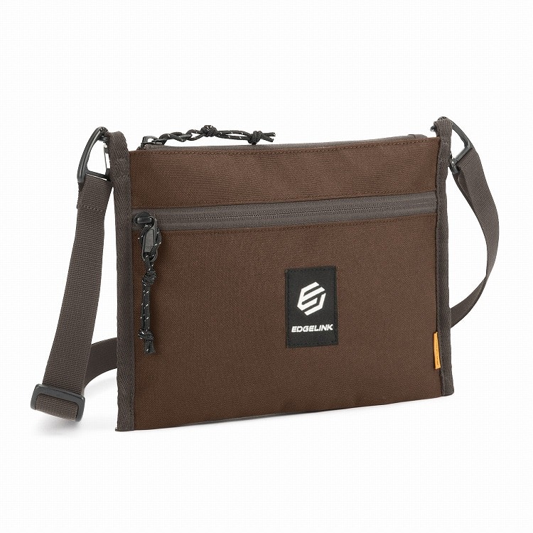 EDGELINK／エッジリンク SKATEFULPAK サコッシュ 60321(08：ブラウン