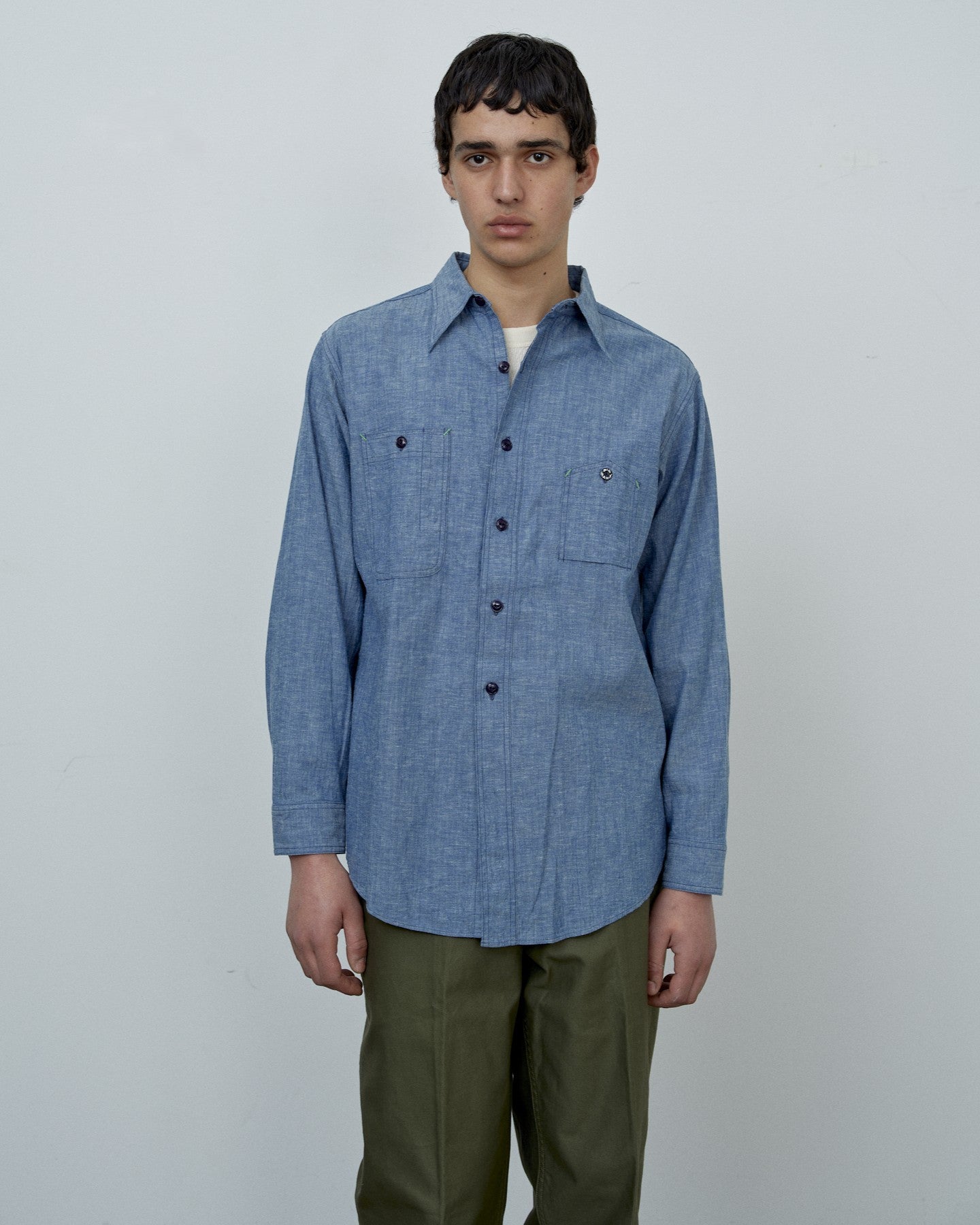 BIG YANK 】1935 ORIGINAL CHAMBRAY / INDIGO – ANATOMICA OFFICIAL