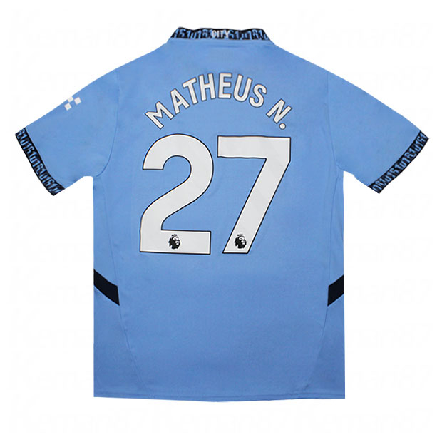 マンチェスターシティ 24-25 ホーム 半袖レプリカユニフォーム 27