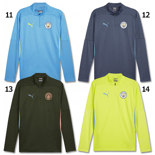 マンチェスターシティ トレーニング1/4ジップトップ | ゲキサカFCストア
