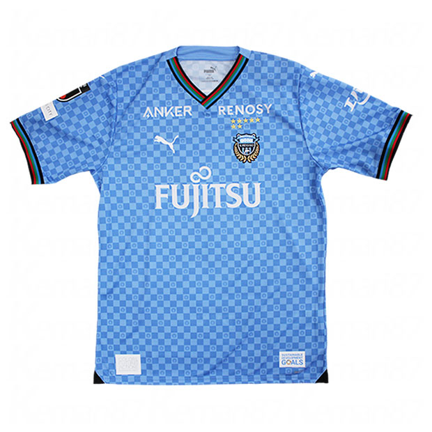 川崎フロンターレ 2024 ホーム 半袖レプリカユニフォーム 77.山本悠樹