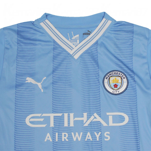 マンチェスターシティ 23-24 ホーム 長袖レプリカユニフォーム 10