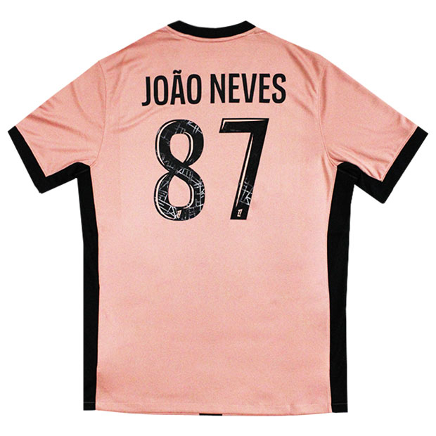 パリサンジェルマン 24-25 3rd 半袖レプリカユニフォーム 87.ジョアン