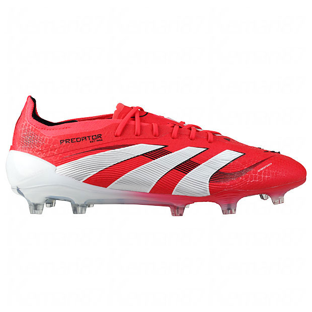 プレデター ELITE FG ルシッドレッド×フットウェアホワイト | ゲキサカ