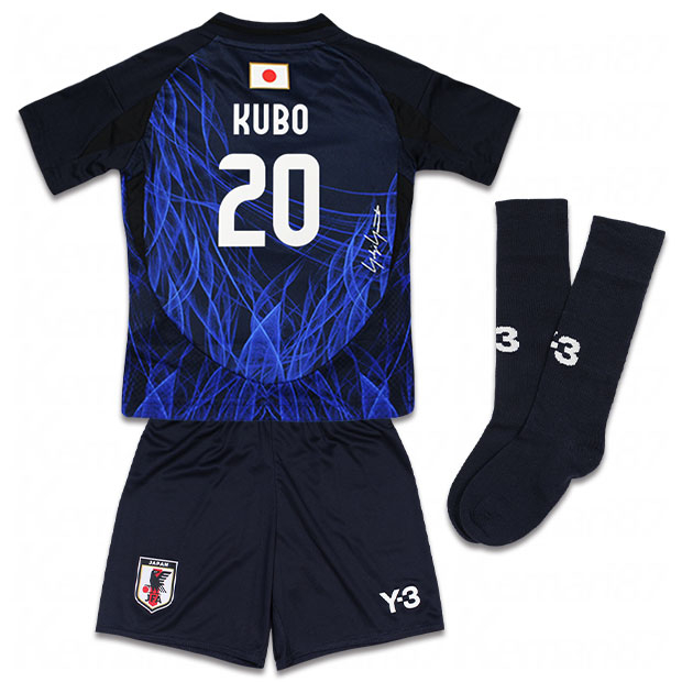 キッズ アディダス サッカー日本代表 2024 ホーム レプリカ ミニキット