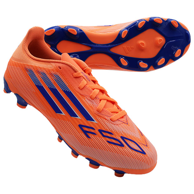 ジュニア F50 LEAGUE HG/AG ビームオレンジ×ルシッドブルー | ゲキサカ