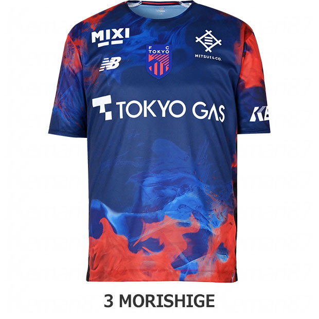 FC東京 百年構想リーグ ホーム 半袖レプリカユニフォーム 3.森重真人
