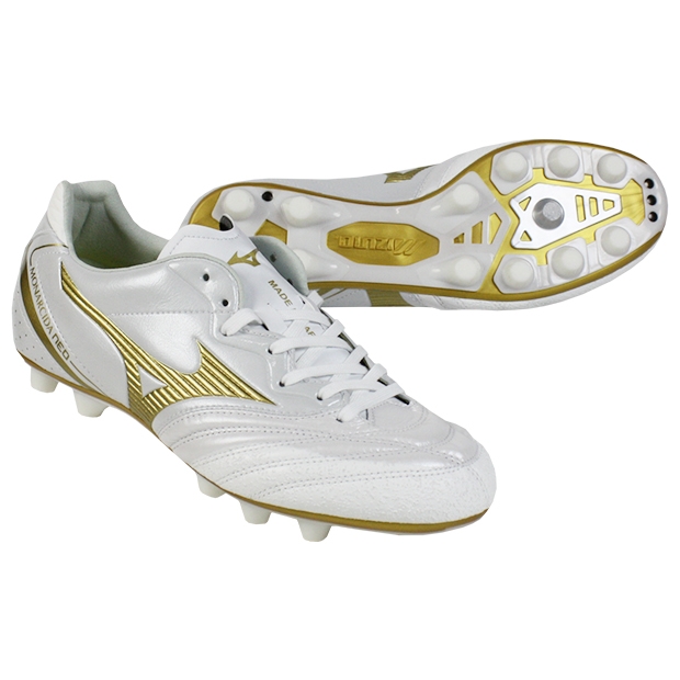 モナルシーダ NEO WIDE JAPAN ホワイト×ゴールド | ゲキサカFCストア