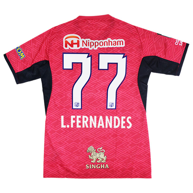 セレッソ大阪 2025 ホーム 半袖レプリカユニフォーム 77.ルーカス