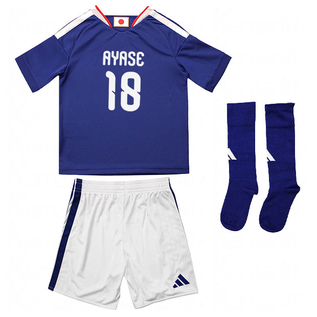 背番号18 上田綺世 キッズ アディダス サッカー日本代表 2026 ホーム