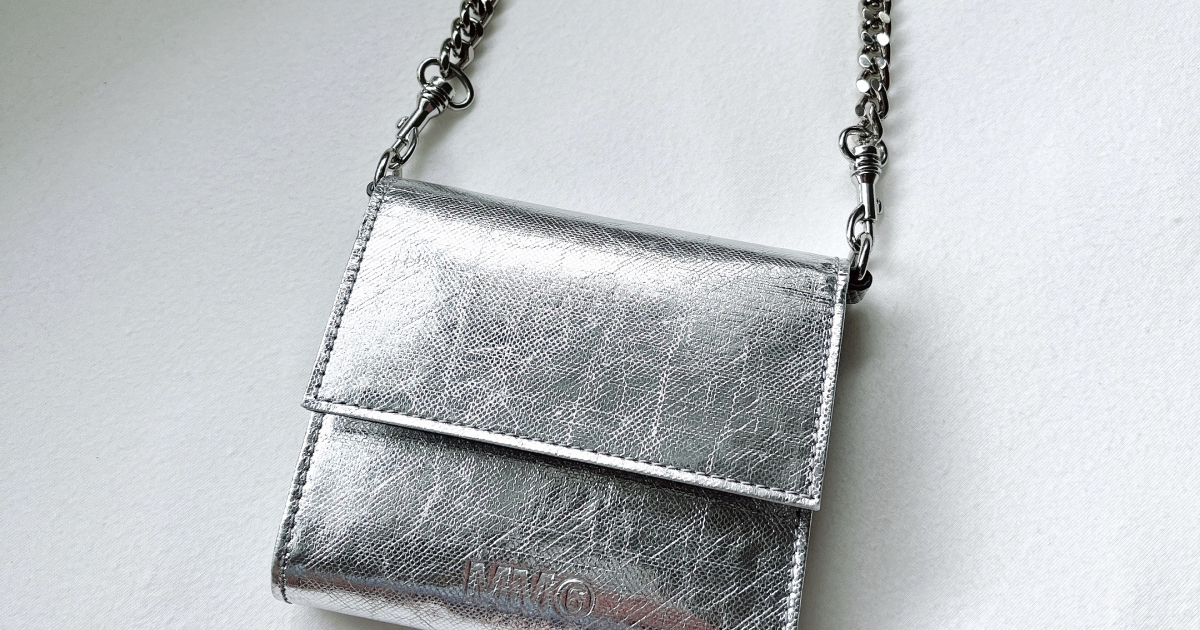 ミニ派な私はMM6 Maison Margielaのチェーンウォレット - スモール