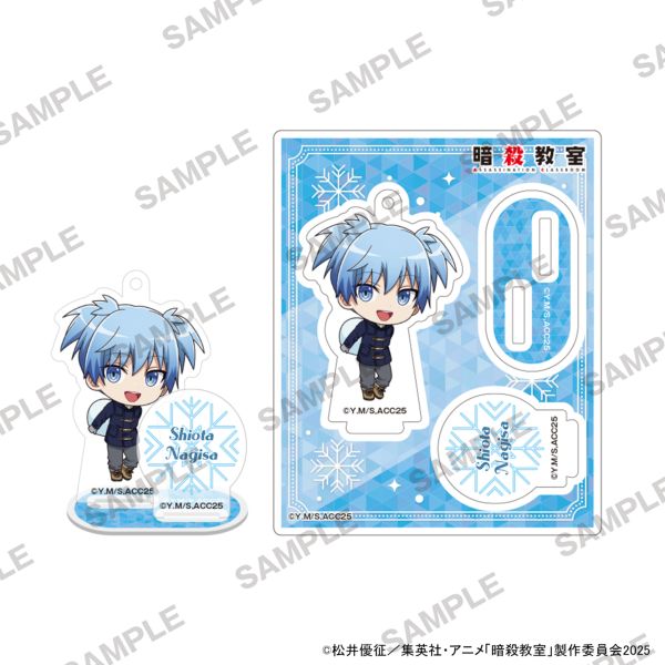 ブロッキー&カード10枚】ジャンプフェスタ 暗殺教室 ブロッキー 潮田渚